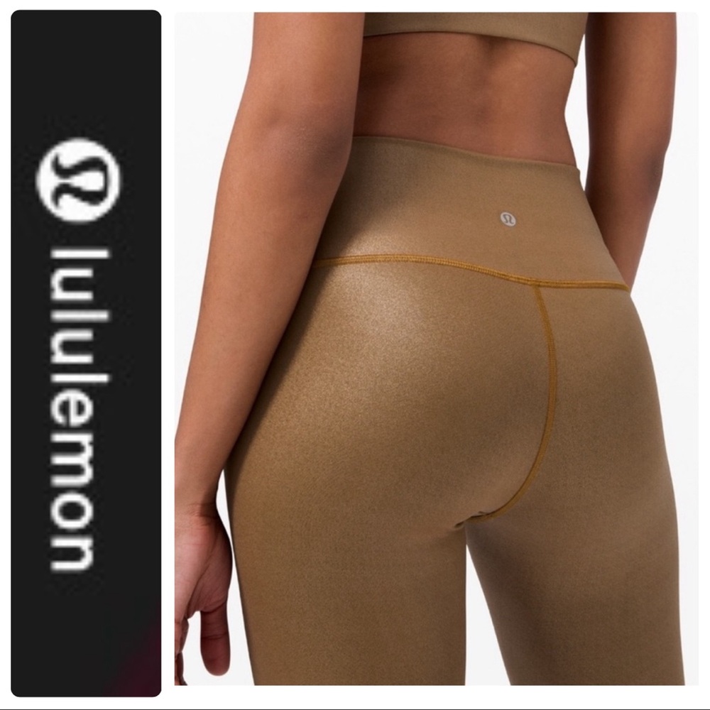 LULULEMON/GOLD/Wunder Under HR/Full-On Luxtreme/6
